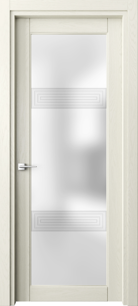 Серия 6112 - Межкомнатная дверь Ego 6112 Дуб молочно-белый