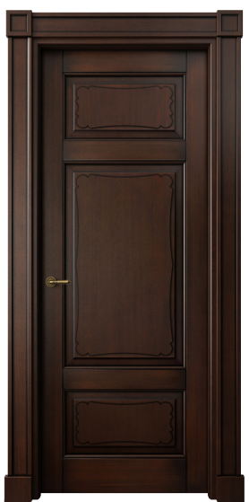 Серия 6327 - Межкомнатная дверь Toscana Elegante 6327 Бук тёмный с патиной