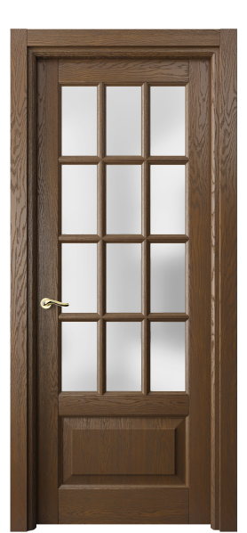 Серия 0728 - Межкомнатная дверь Lignum 0728 Дуб королевский брашированный